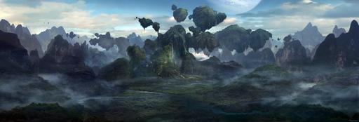 James Cameron's Avatar: The Game - Concept Art by Seth Engstrom 